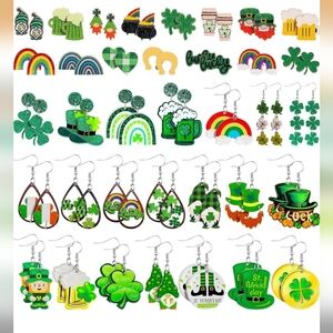 Buy Now 1 Pair St. Patrick's Day Themed Earrings Set